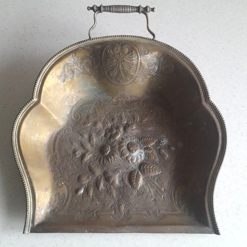 Antique highly ornate brass - highly,