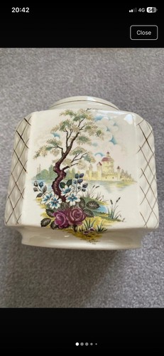 Vintage sadler tea caddy - sadler,
