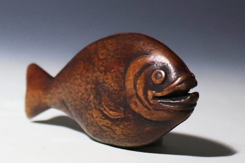 Japan antique netsuke wood - japan,