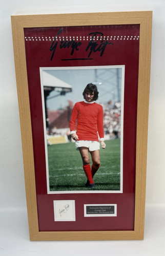 George best autograph signed - autograph,
