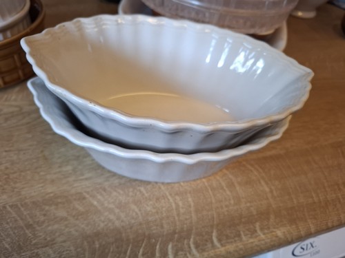 Vintage ceramic fluted - ceramic, baking