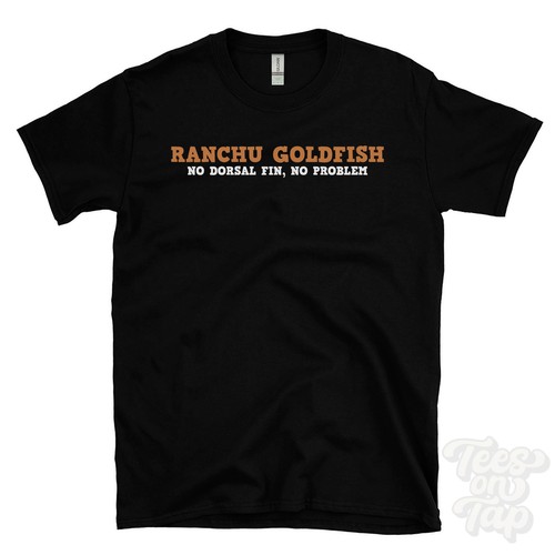 Ranchu goldfish dorsal fin - dorsal,