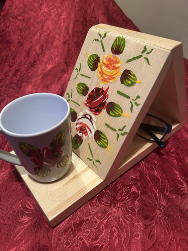 Wooden handmade and hand - handmade,