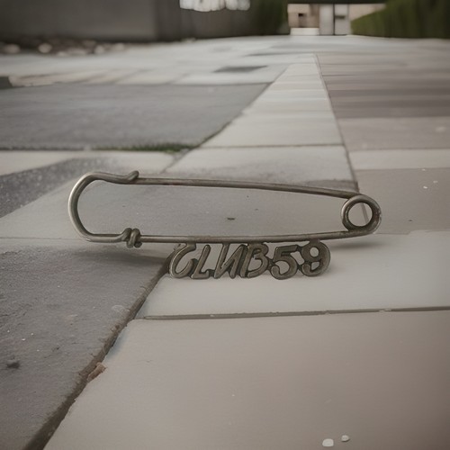 Club biker pin - pin, badge,