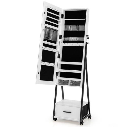 Mobile jewelry cabinet floor - cabinet,