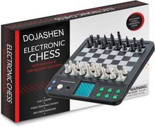 Electronic Chess Set,Computerized System featuring LED sensory Lighting,RRP £150