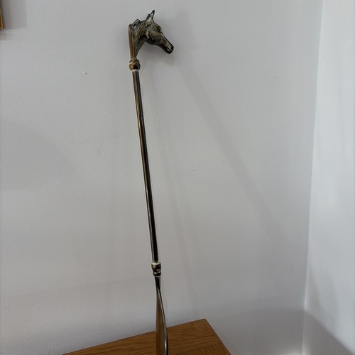 Vintage brass horse - vintage,