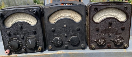 Vintage avo meters - vintage, x