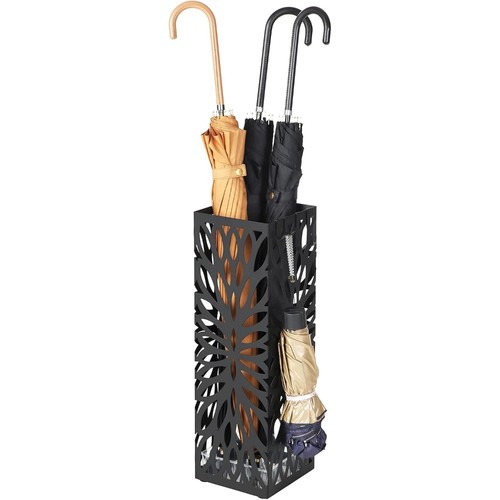 Steel square umbrella stand - stand, 4