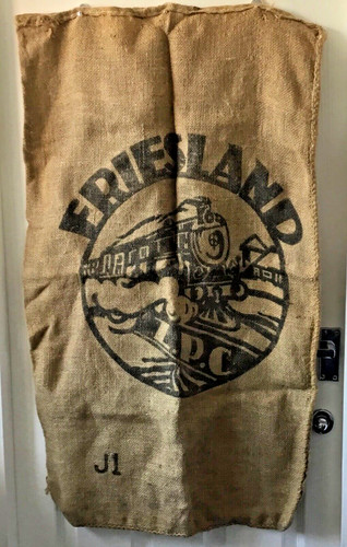 Vintage french grain sack - vintage,