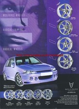 Wolfrace Wheels 2003 Magazine Advert #173