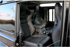 Front + 2nd Row Corbeau seats