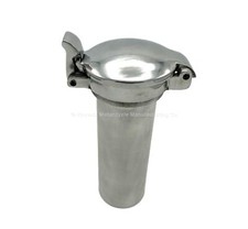 POLISHED 2.5" "ASTON" FUEL CAP