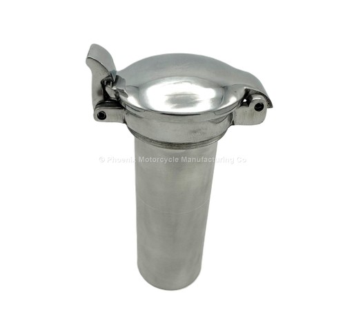 Polished aston fuel cap - "aston",