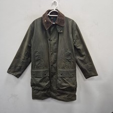 Barbour Vintage A400 Northumbria Wax  Country Green Coat Waterproof Jacket C 36