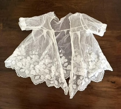 Antique french tambour - antique, lace