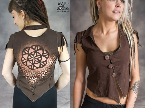 Womens waistcoat sacred - waistcoat,