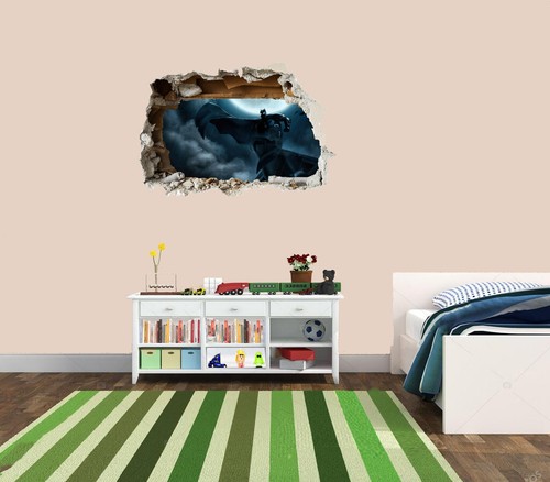 Smashed wall mural - wall,