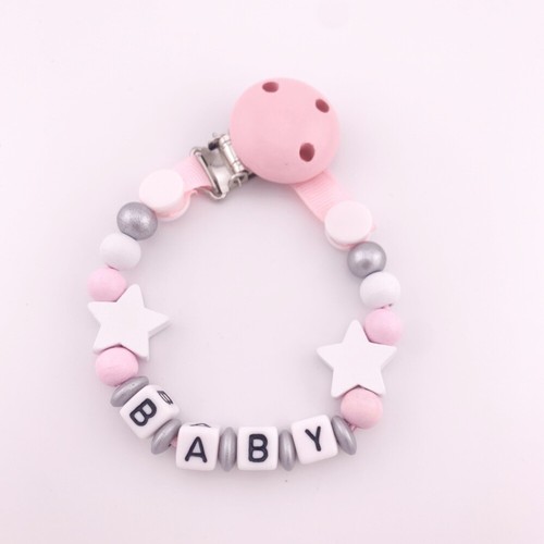 Baby girl personalised - personalised, dummy