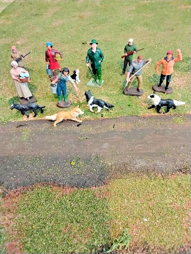 Scale farm figures - 1/32, 3d