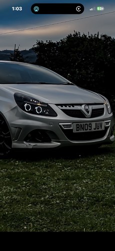 Corsa vxr front bumper - corsa,
