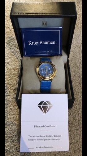 Krug baumen principle watch - krug,
