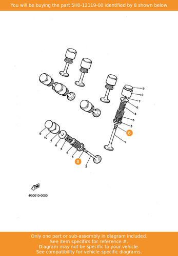 Yamaha seal valve stem - seal,,