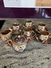 Vintage Japan Tea Set Samurai