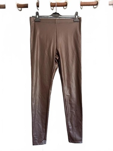 Brown faux leather - h&m,