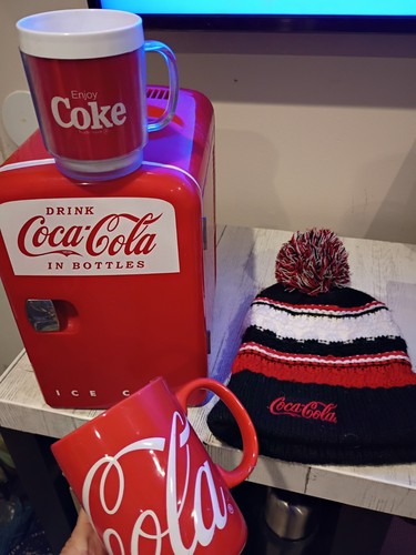 Coca cola mini fridge - coca,