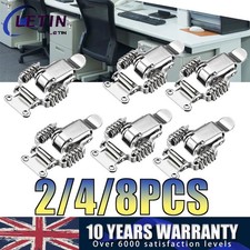 Tension Clasp Lever Spring Toggle Latch Hasp Catch Clamp Clip for Cabinets DE