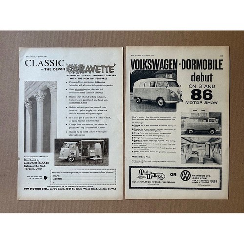 Volkswagen dormobile - dormobile, (1961)