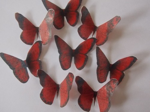 Precut ruby red edible - precut,