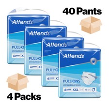 40 x Attends 6 XXL Adult