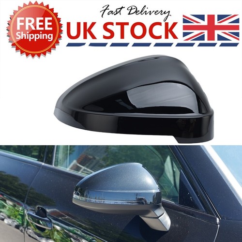 Black door wing mirror - wing, cover