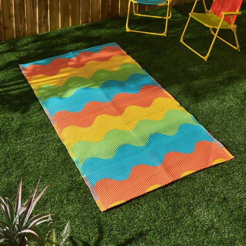 Ohs garden rug - rug, lines