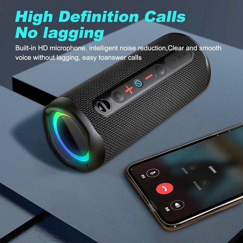Extra loud deep bass - loud, portable