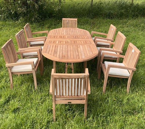 Brand new teak garden table - teak,