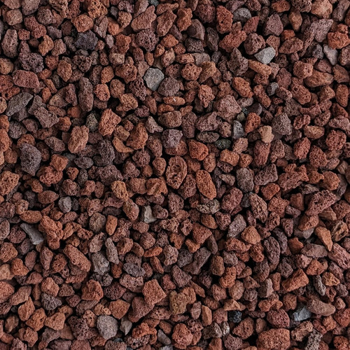 Red lava rocks for plants - red,