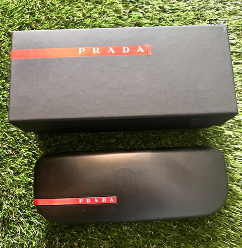 Prada black red hard - prada, case