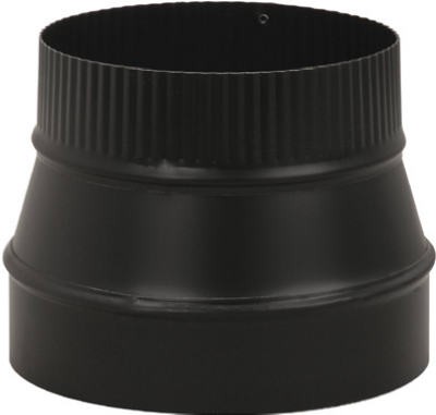Pack black stove pipe - black,