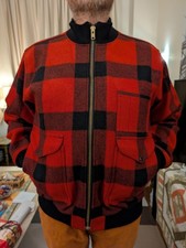 Filson Mackinaw Bomber Jacket Large Mens