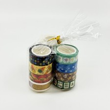 Pack of 12 Rolls Washi Tape (12 different designs)