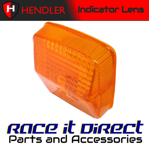 Indicator lens amber - lens, for