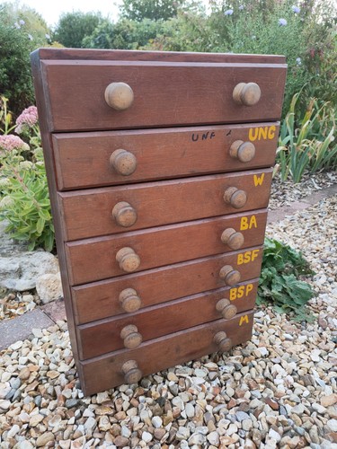 Vintage small wooden