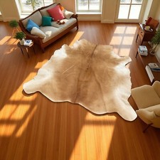 100% Genuine Cow hide Rug Area