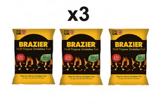 Brazier Premium Smokeless Coal 3x10kg bulk discount