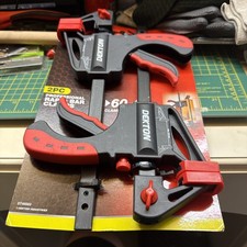 Dekton 2Pc 6" Rapid Clamp Set
