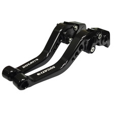 Short Black Clutch & Brake Levers For Ducati Multistrada 1200 / 1260 / S / GT