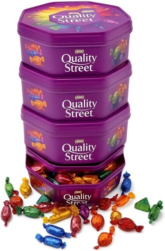 Quality street chocolates and - chocolates,